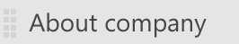 About company